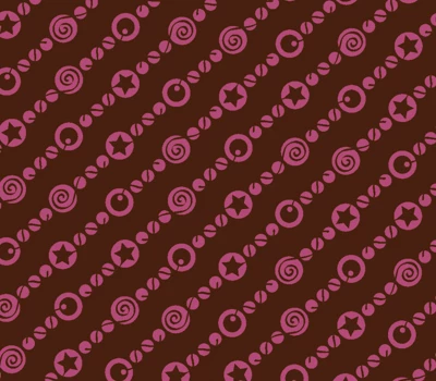 Transfer Sheets; Swirls Pink Red